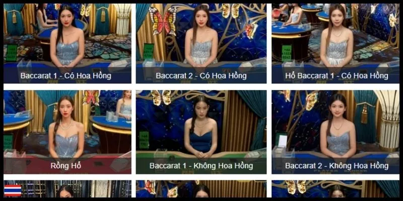 Danh mục casino trực tuyến hấp dẫn trên trang web