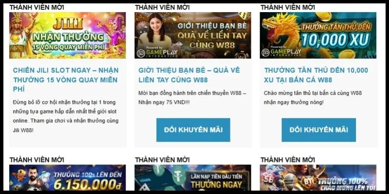 Khuyến mãi giá trị người chơi nên khám phá